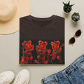 Rocking Blood Orange Grunge Oozy Bear Rocker Babe, Pin Up- Adult Graphic Shirt (18+)
