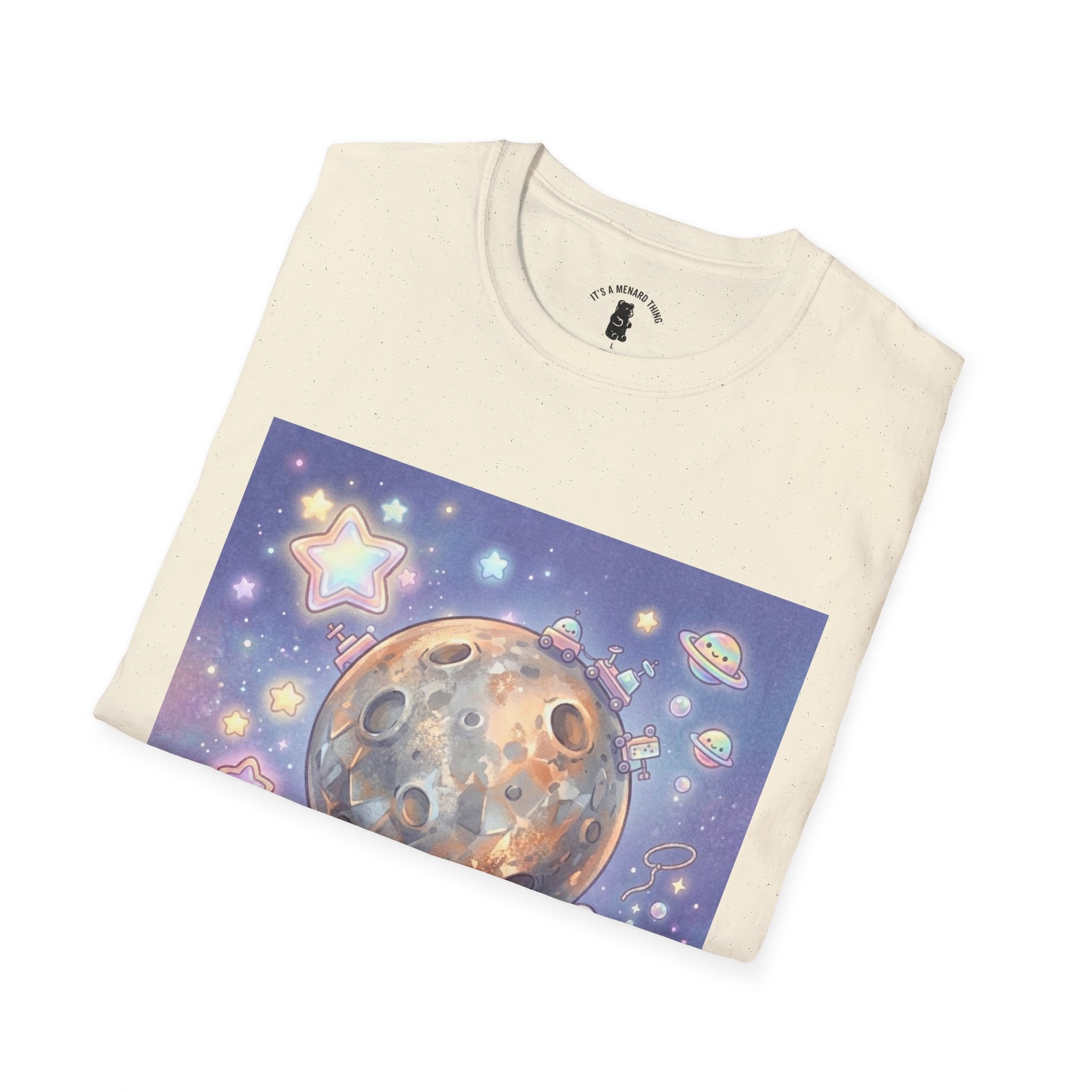 Smart as Me called Mercury Silver crystal Gooey Gummy Bear — Kawaii Graphic T-Shirt