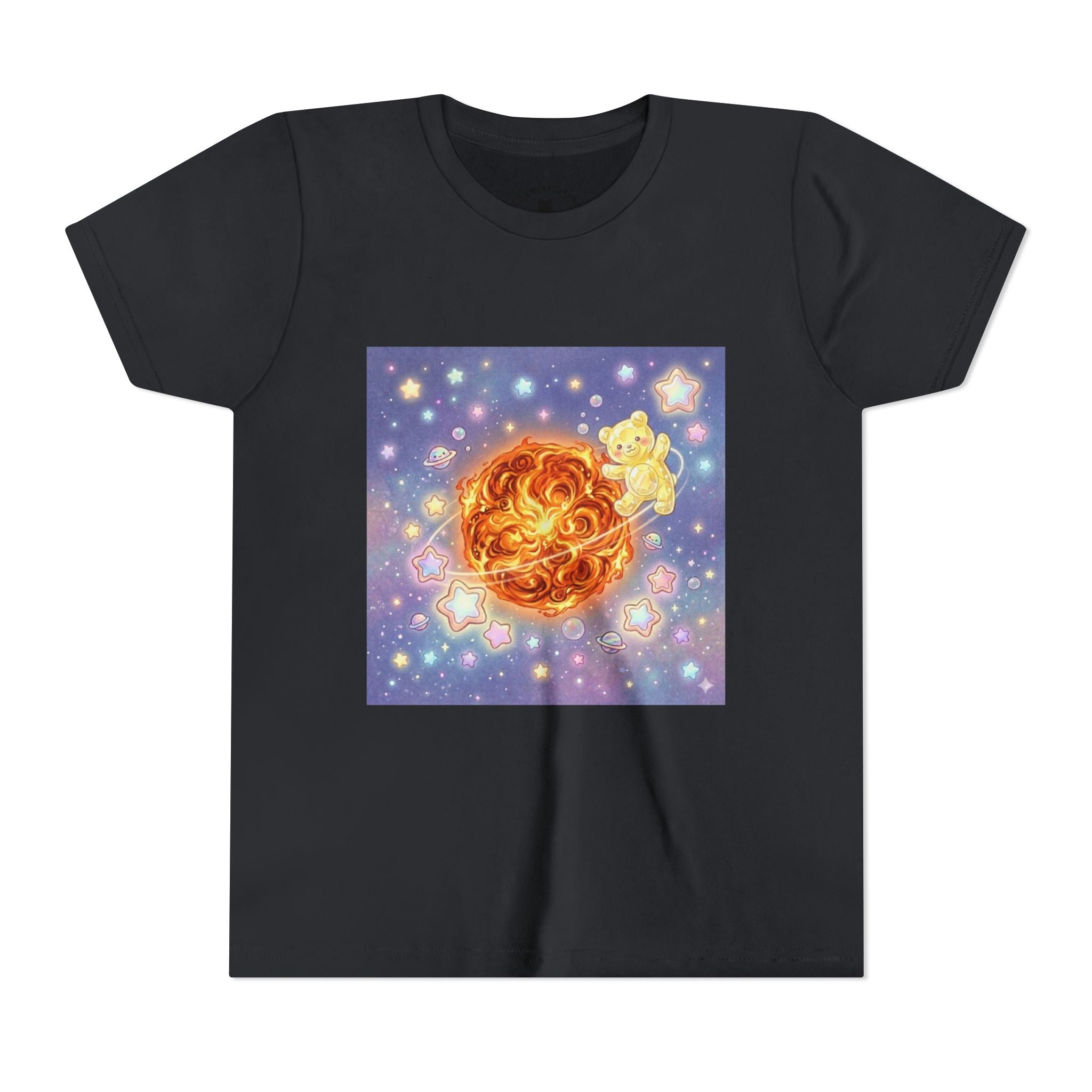 Toasted Cinnamon Sun Gooey Crystal Gummy Bear —Stars Galaxy Design