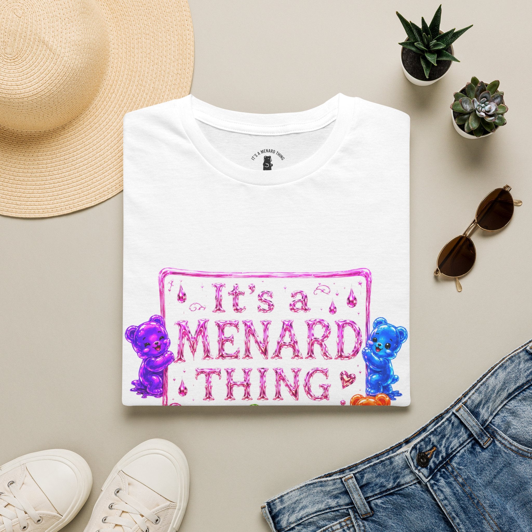 It's a Menard Thing Offical Logo, Oozy Bear Friends Special- Graphic Shirt