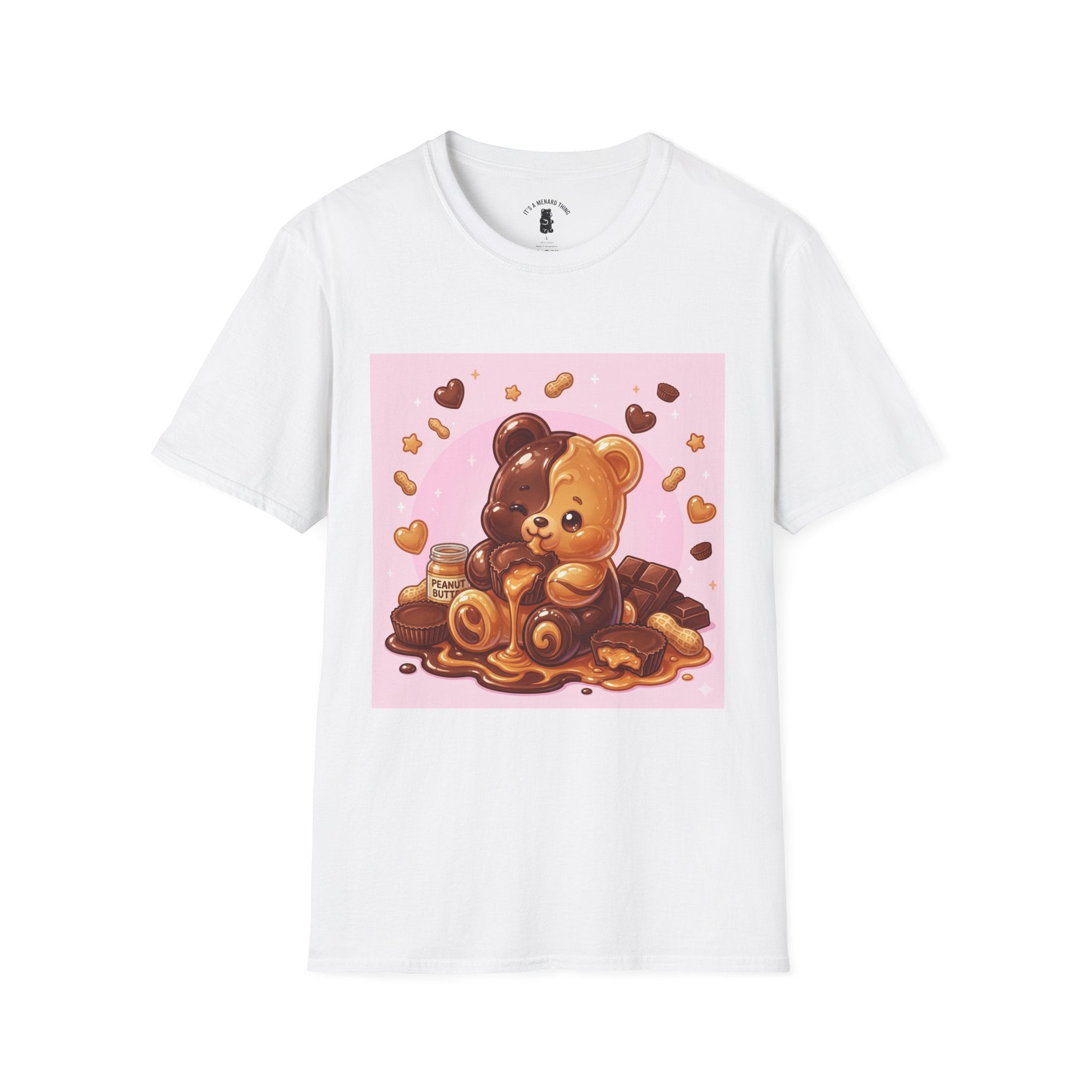 Chocolate & Peanut Butter Gooey Gummy Bear — Cute Graphic Tee