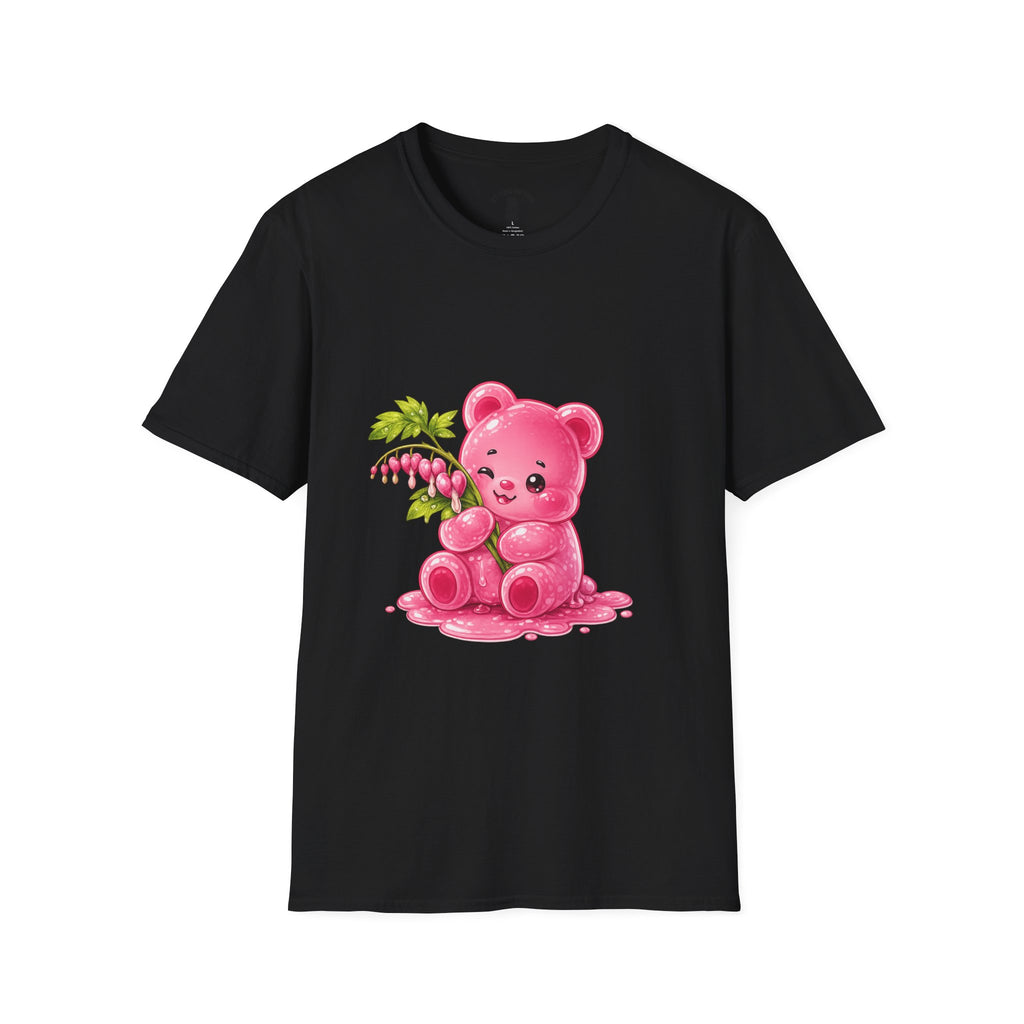 Praising Bleeding Hearts, Pink Oozy Bear Gummy Special- Graphic Shirt