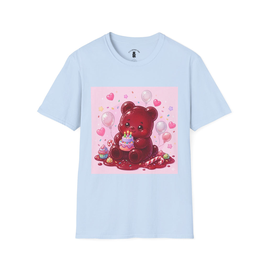Kawaii Gummy Bear Birthday T-Shirt