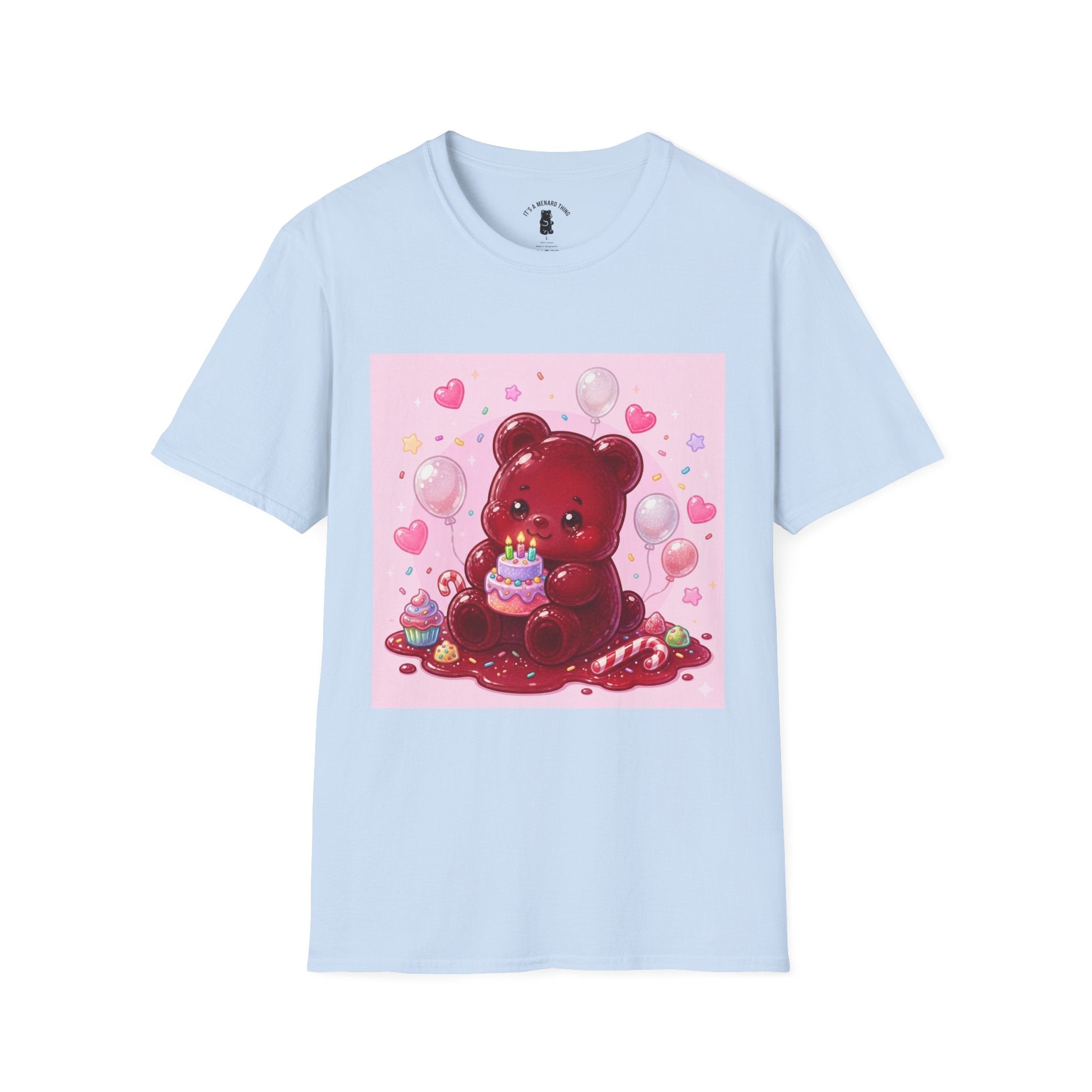 Kawaii Gummy Bear Birthday T-Shirt