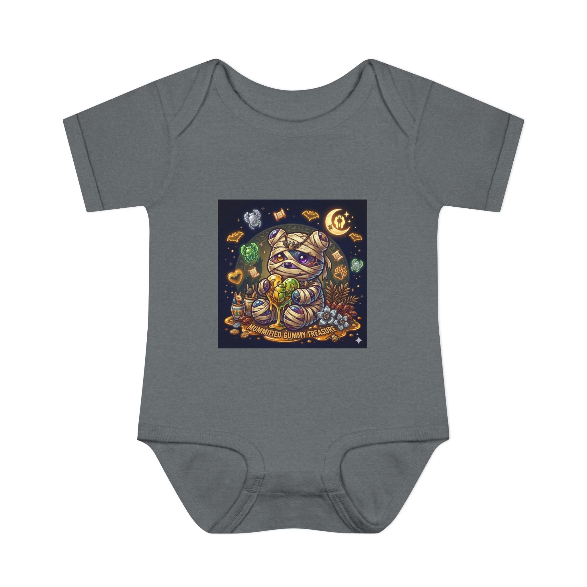 Infant Bodysuit - Cute Gooey Mummy Bear Halloween