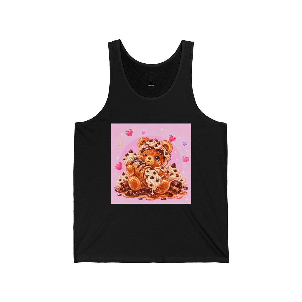 My Little Cannoli Baby, Gooey Gummy Bear- Kawaii Graphic Tank Top