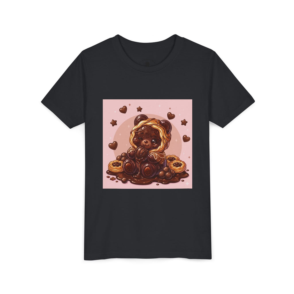 Chocolate Danish Gooey Gummy Bear Cute Kids Shirt