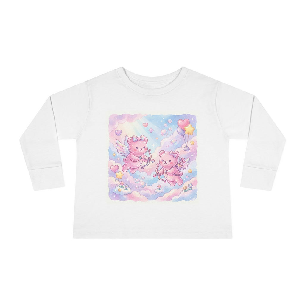 Adorable Cherub Sweet Oozy Bears, Gummy Duo- Graphic Long Sleeve Shirt