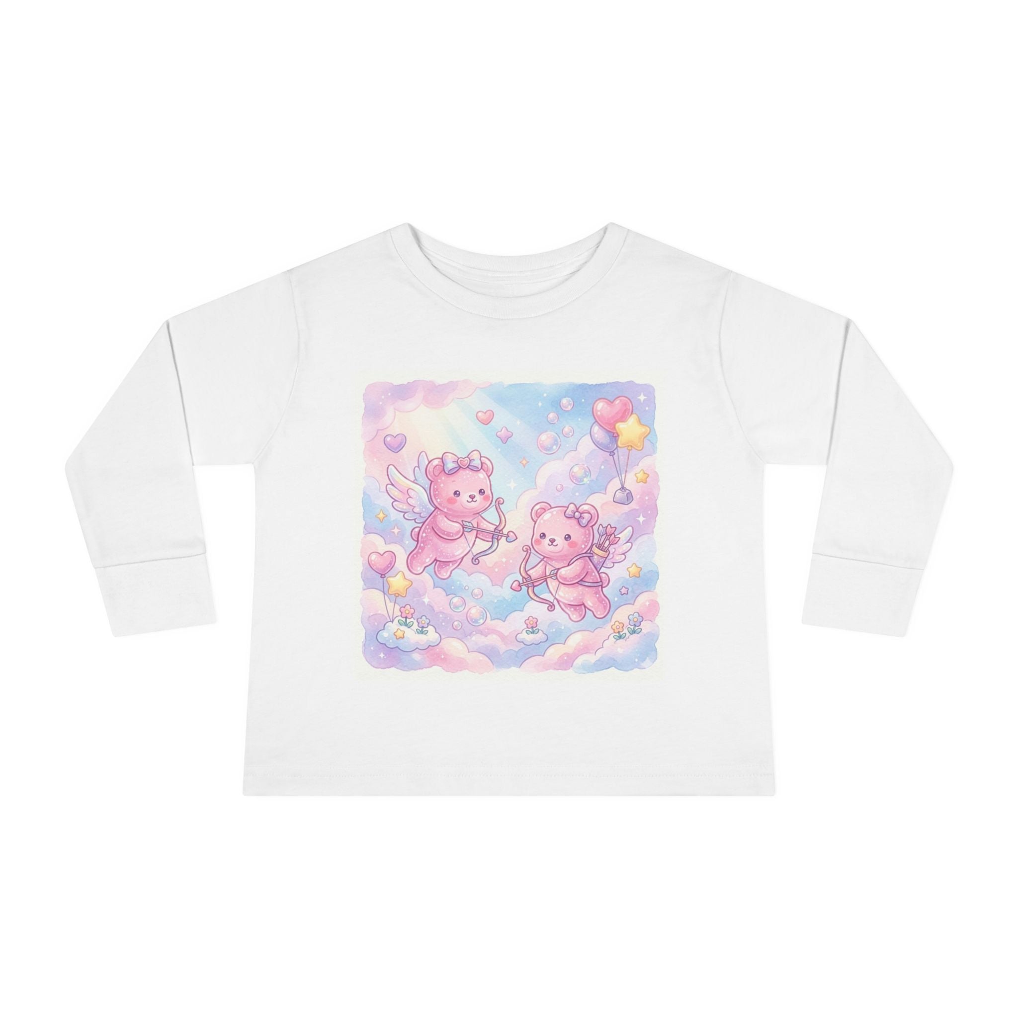 Adorable Cherub Sweet Oozy Bears, Gummy Duo- Graphic Long Sleeve Shirt