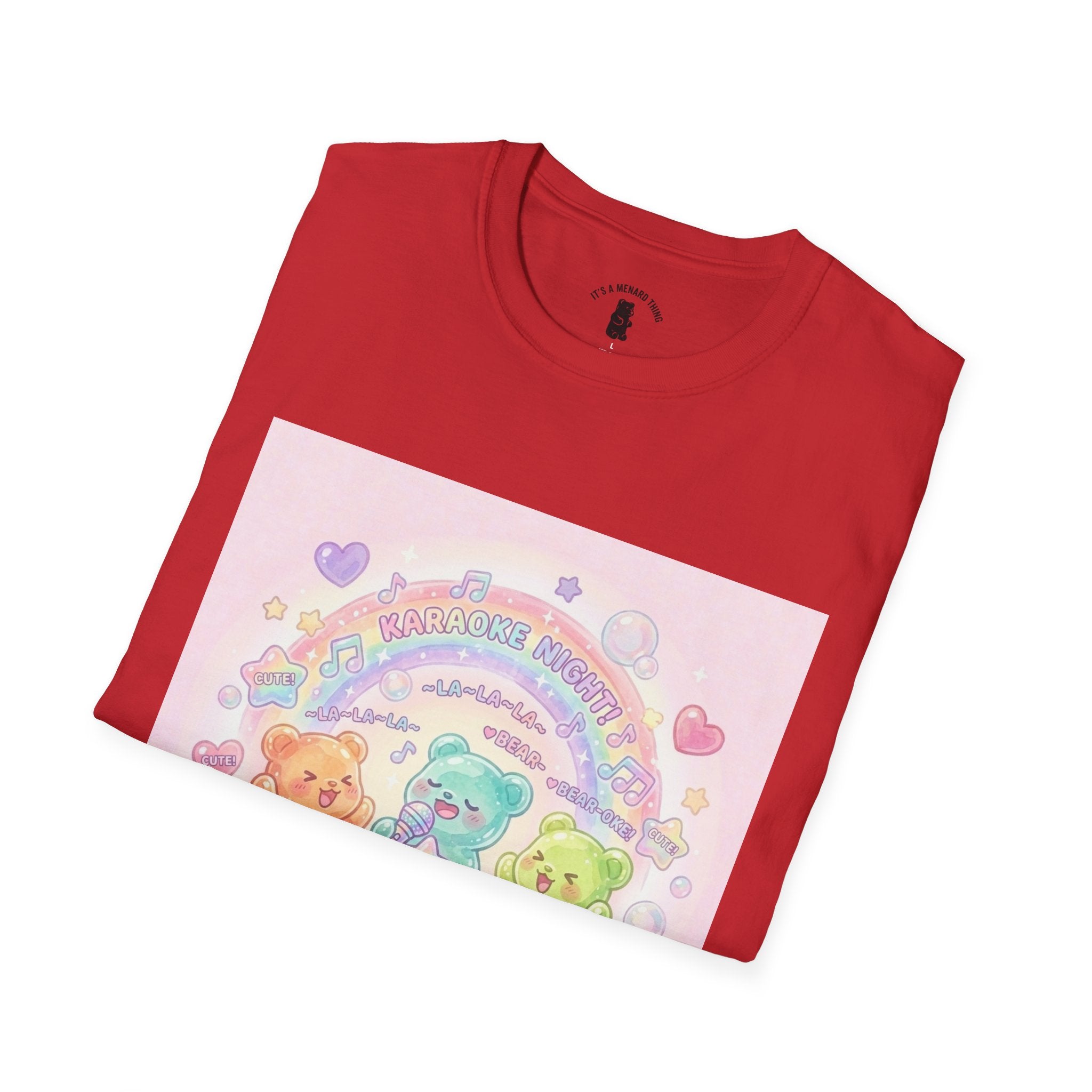 Karaoke Time! Gooey Gummy Bear Friends — Kawaii Graphic T-shirt