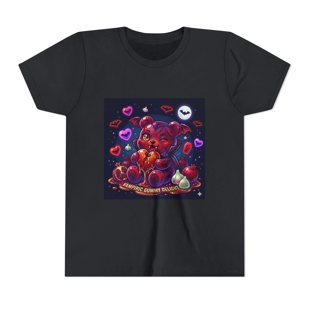 Halloween Vampire Gooey Gummy Bear - Cute Goth Heart Graphic Shirt