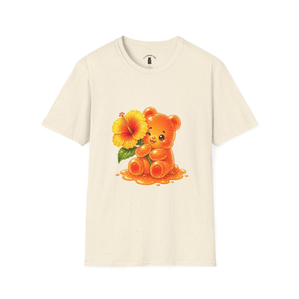 Hello Hibiscus, Orange Oozy Bear Gummy Friend Special Flower Addition- Grap