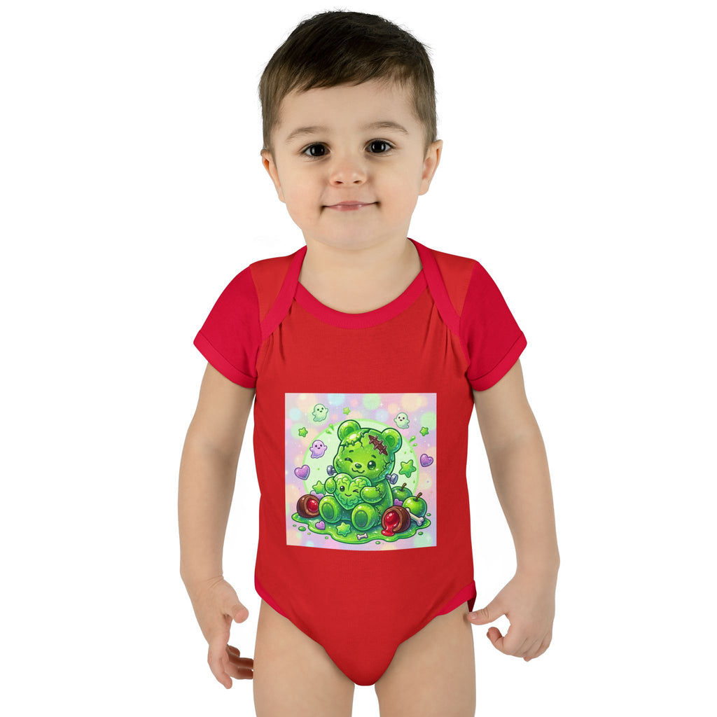 Baby Bodysuit Franken-Gooey-Gummy Stein Halloween