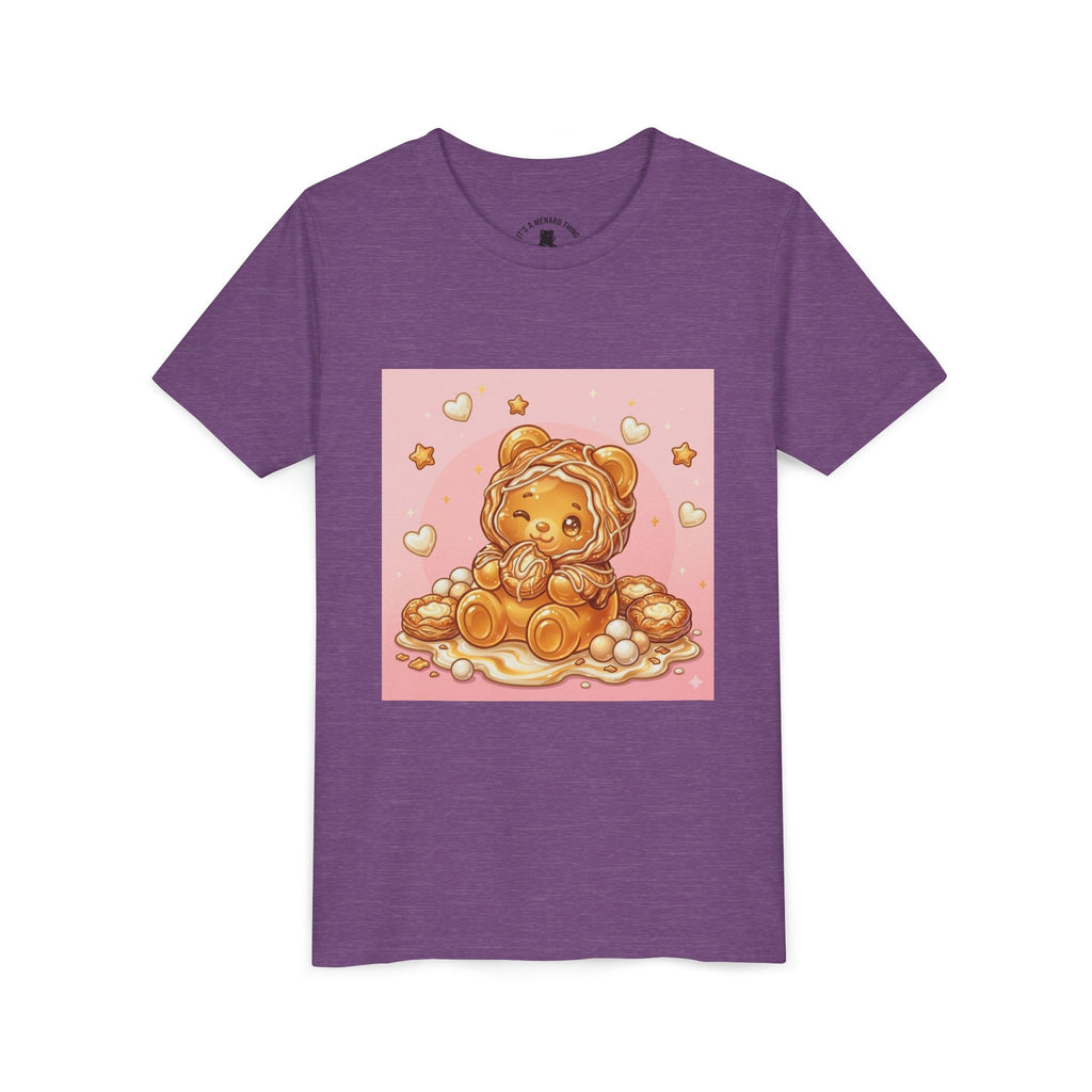 Cheese Danish Gooey Gummy Bear in Puff PJs Graphic Tee