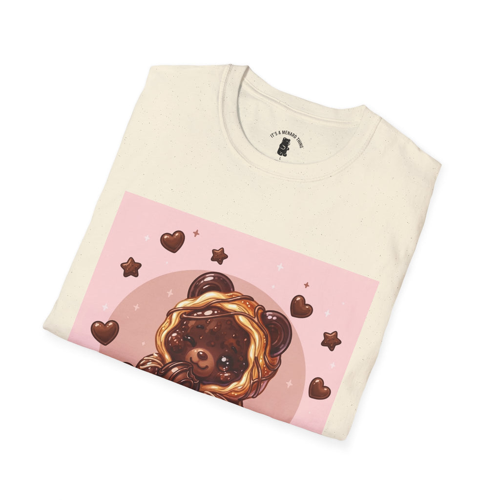 Chocolate Danish Gooey Gummy Bear — Cute  Graphic T-Shirt