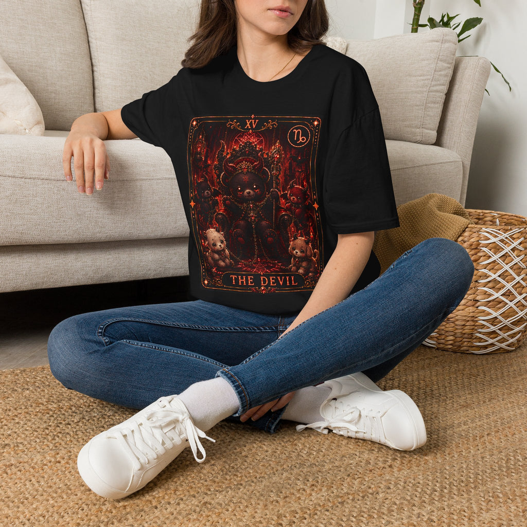 The Devil Tarot Card Oozy Bear Friend Special Addition- Graphic Shirt