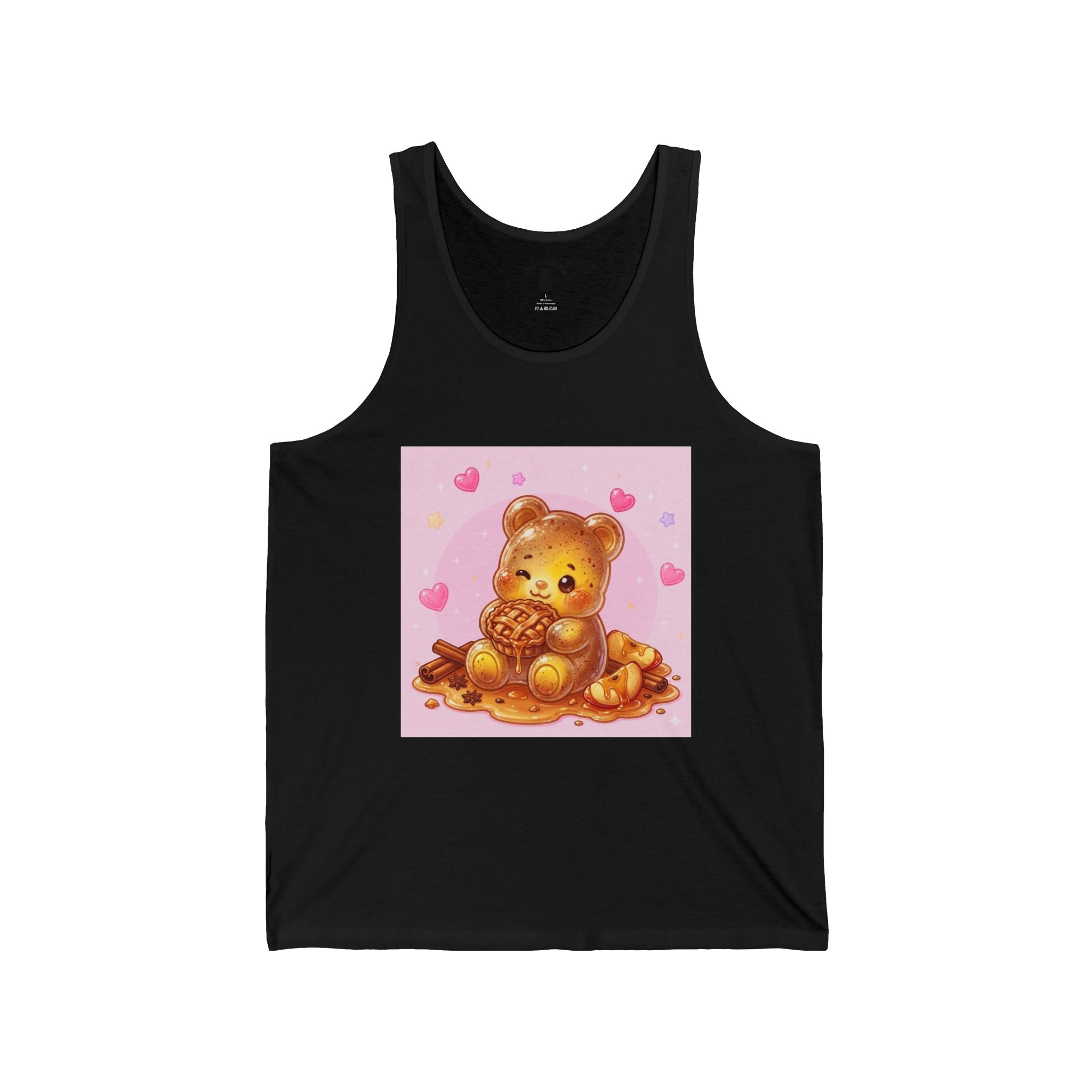 Apple Cinnamon Pie, Golden Gooey Gummy Bear — Kawaii Graphic Tank