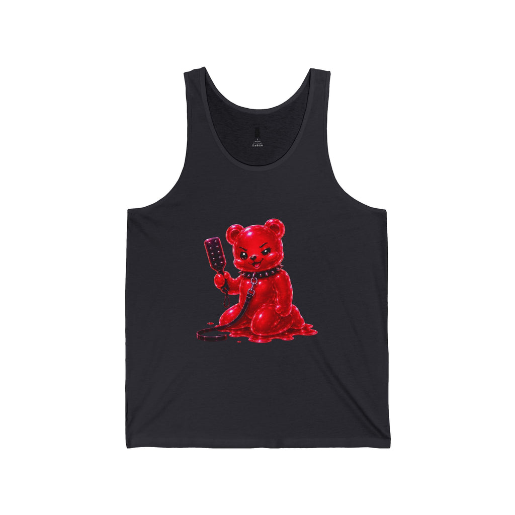 Red Oozy Bear Special Addition, Very Naughty- Graphic Tank Top (Adults Only!)