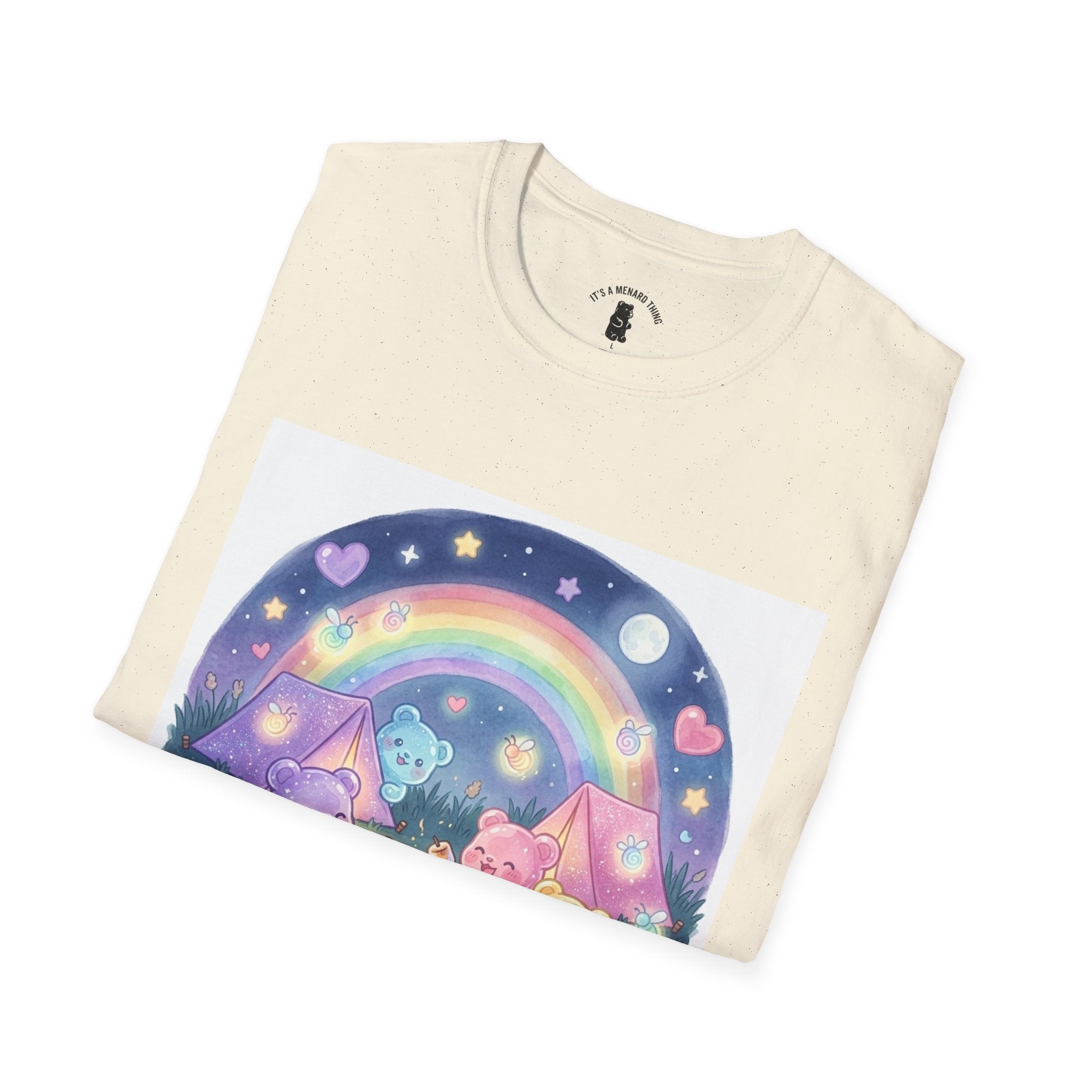 Campfire days and Toasted Marshmallows, Gooey Gummy Friends- Kawaii Graphic T-Shirt
