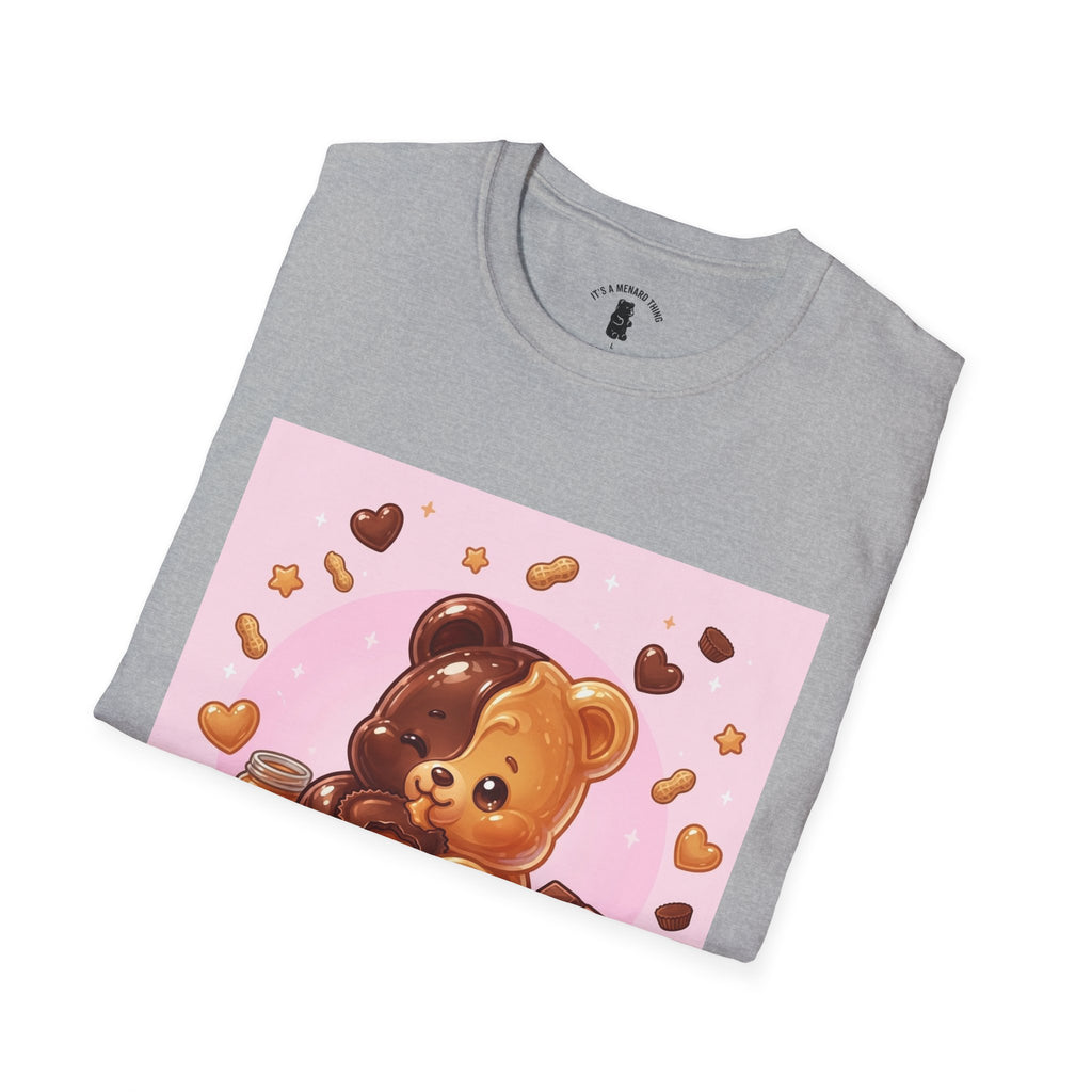 Chocolate & Peanut Butter Gooey Gummy Bear — Cute Graphic Tee