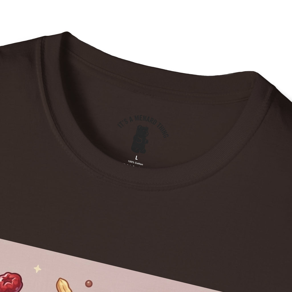 Gimme Some Trail Mix, Exotic Gooey Gummy Bear— Cute Cartoon T-Shirt