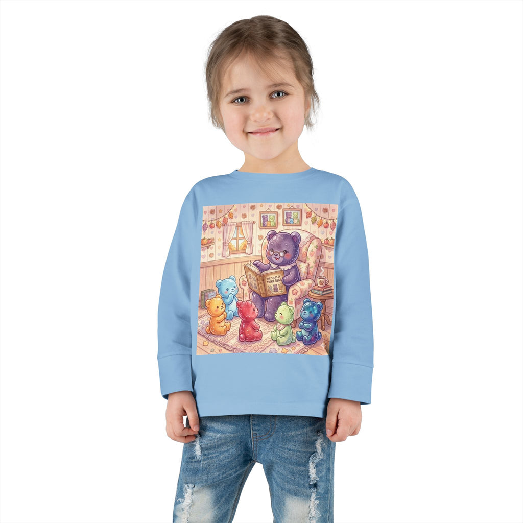 Nana Oozy Gummy Bear Story Time- Graphic Long Sleeve Shirt