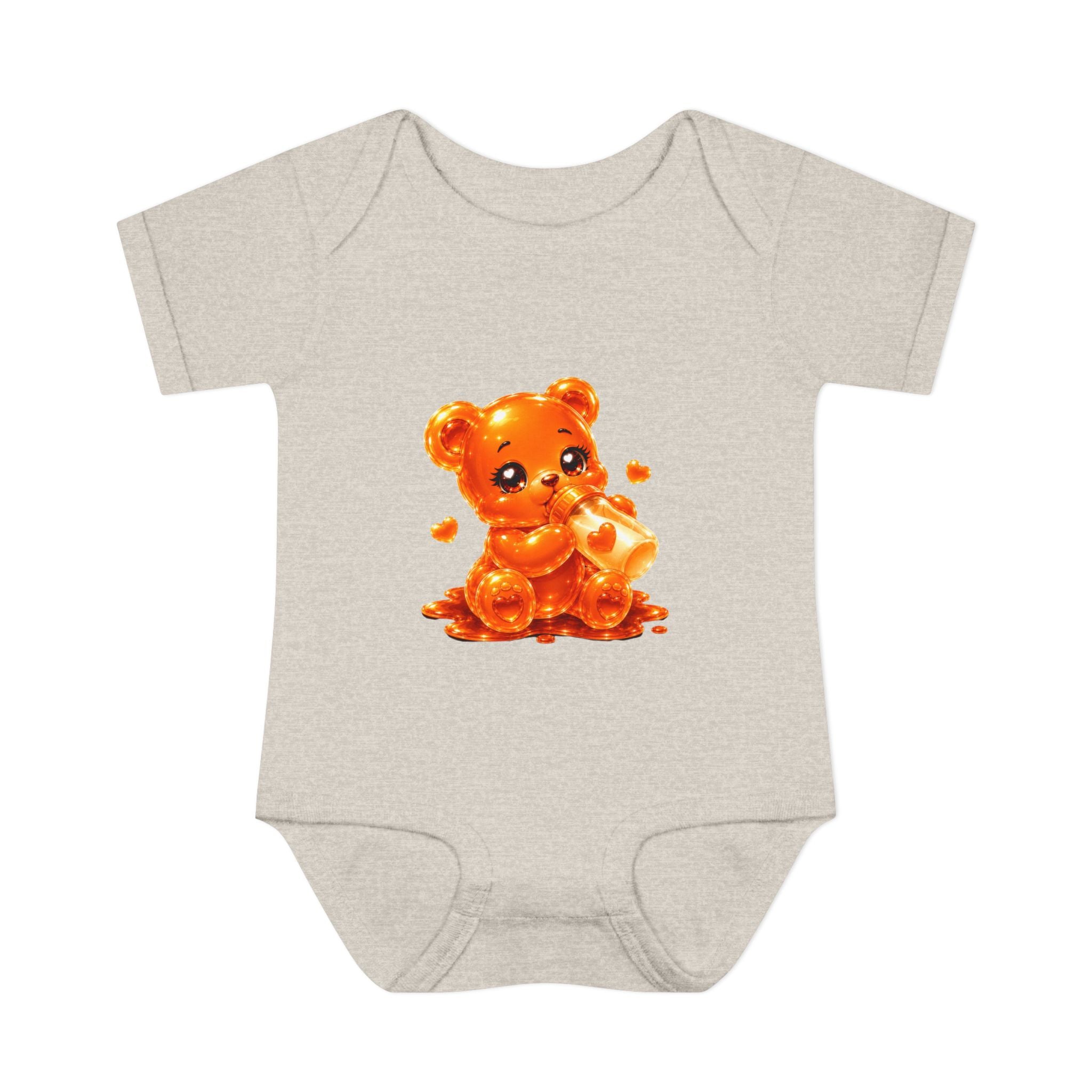 Snack Time, Oozy Baby Gummy Bear Cutie Special Addition- Graphic Onesie