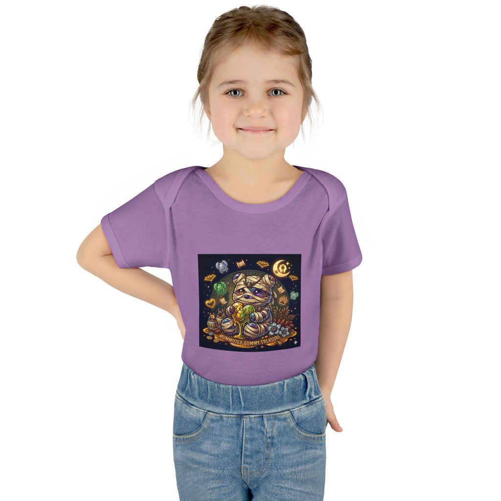 Infant Bodysuit - Cute Gooey Mummy Bear Halloween
