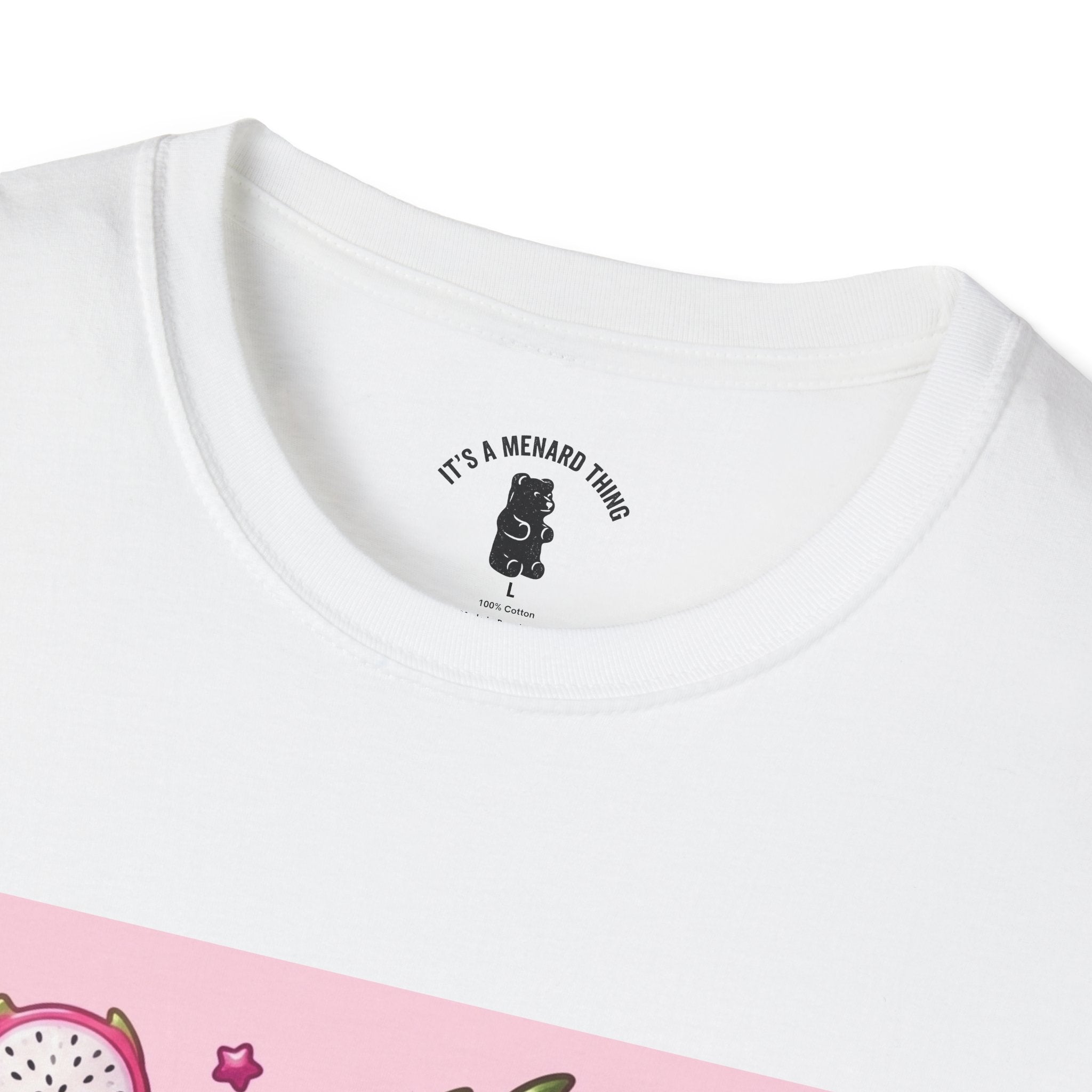 Exotic Pink Dragon Fruit Gooey Gummy Bear  — Adorable Graphic T-Shirt