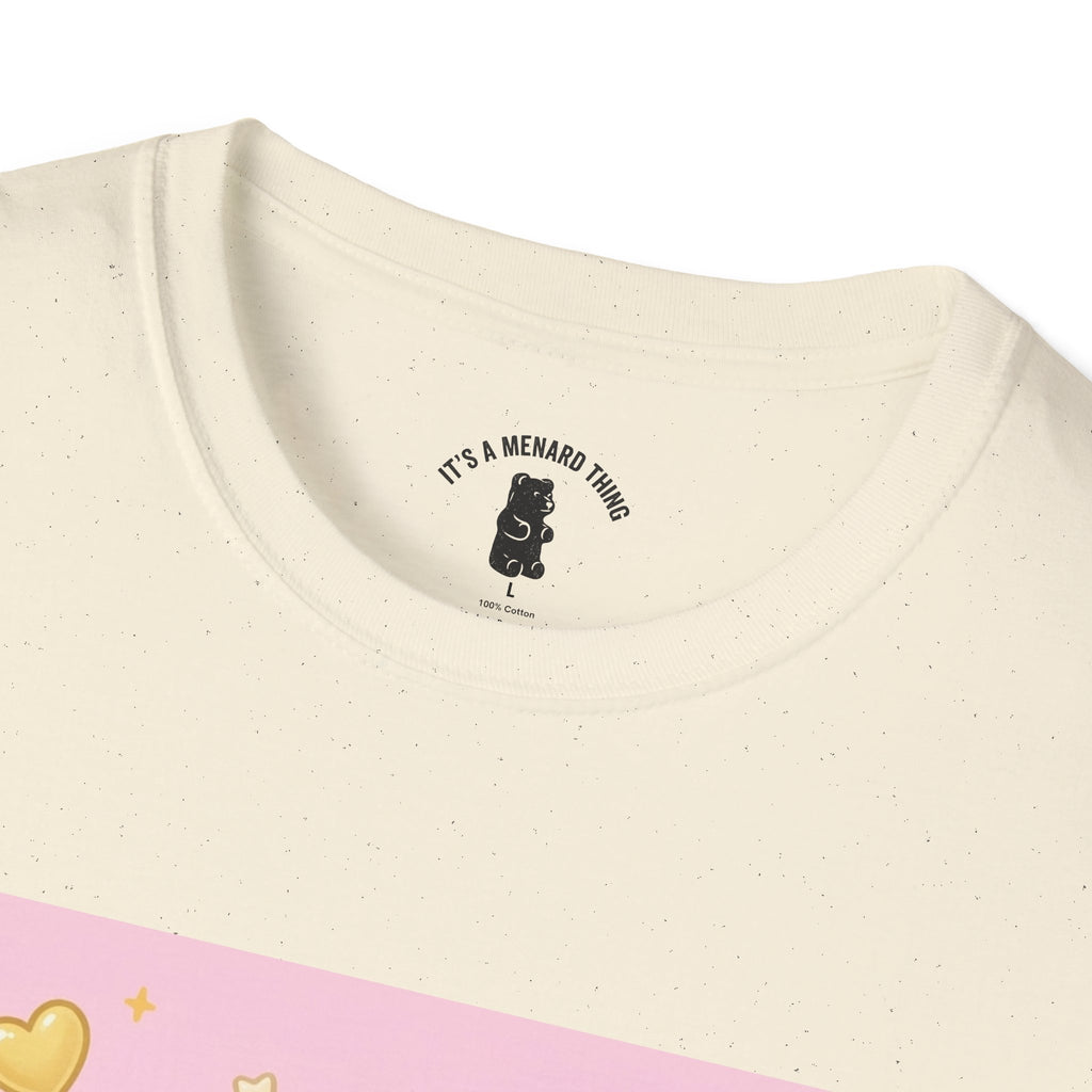 Caranel Apple Gooey Gummy Bear Candy T-Shirt — Sweet Illustration