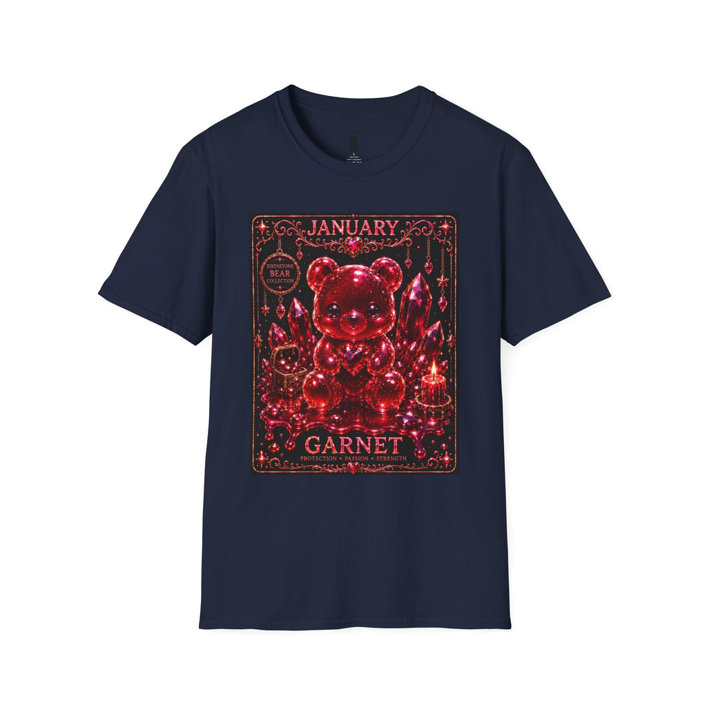 January Garnet Birthstone Oozy Bear Friend Special Addition- Graphic Shirt
