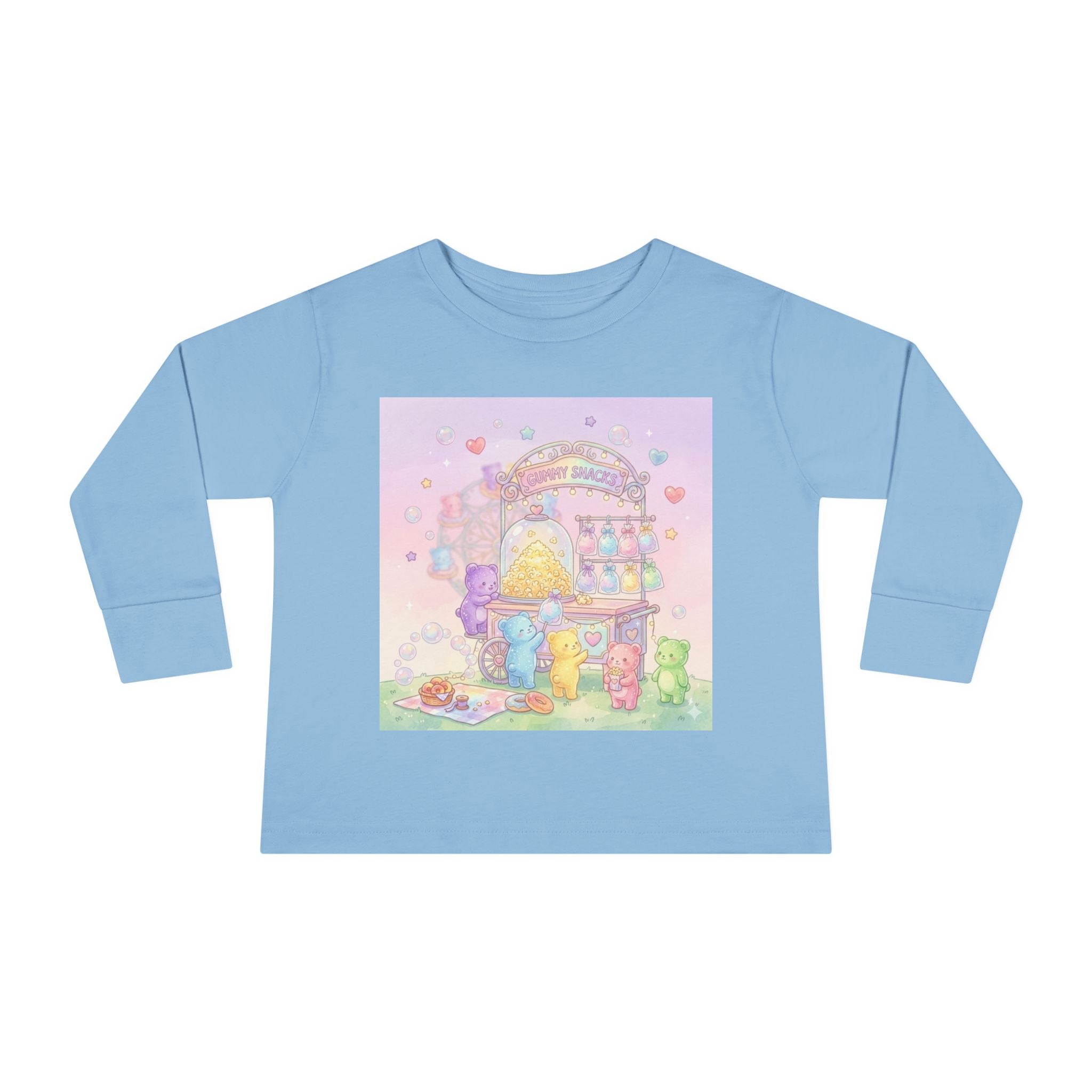 Special Candy Cart, Carnival Oozy Bear Friends- Graphic Long Sleeve Shirt