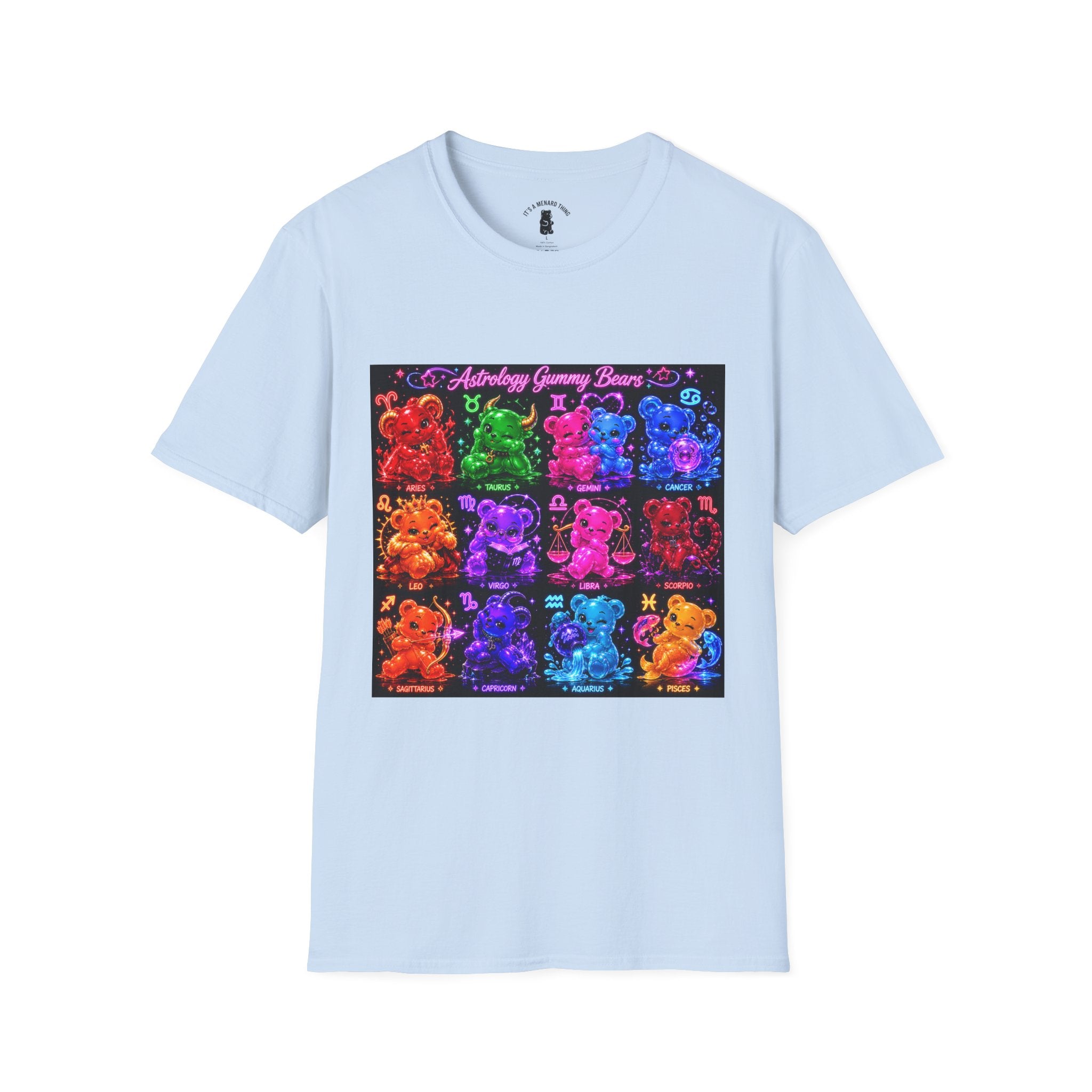 Astrology Gummy Bears Special Addition Grid — Colorful Graphic Shirt
