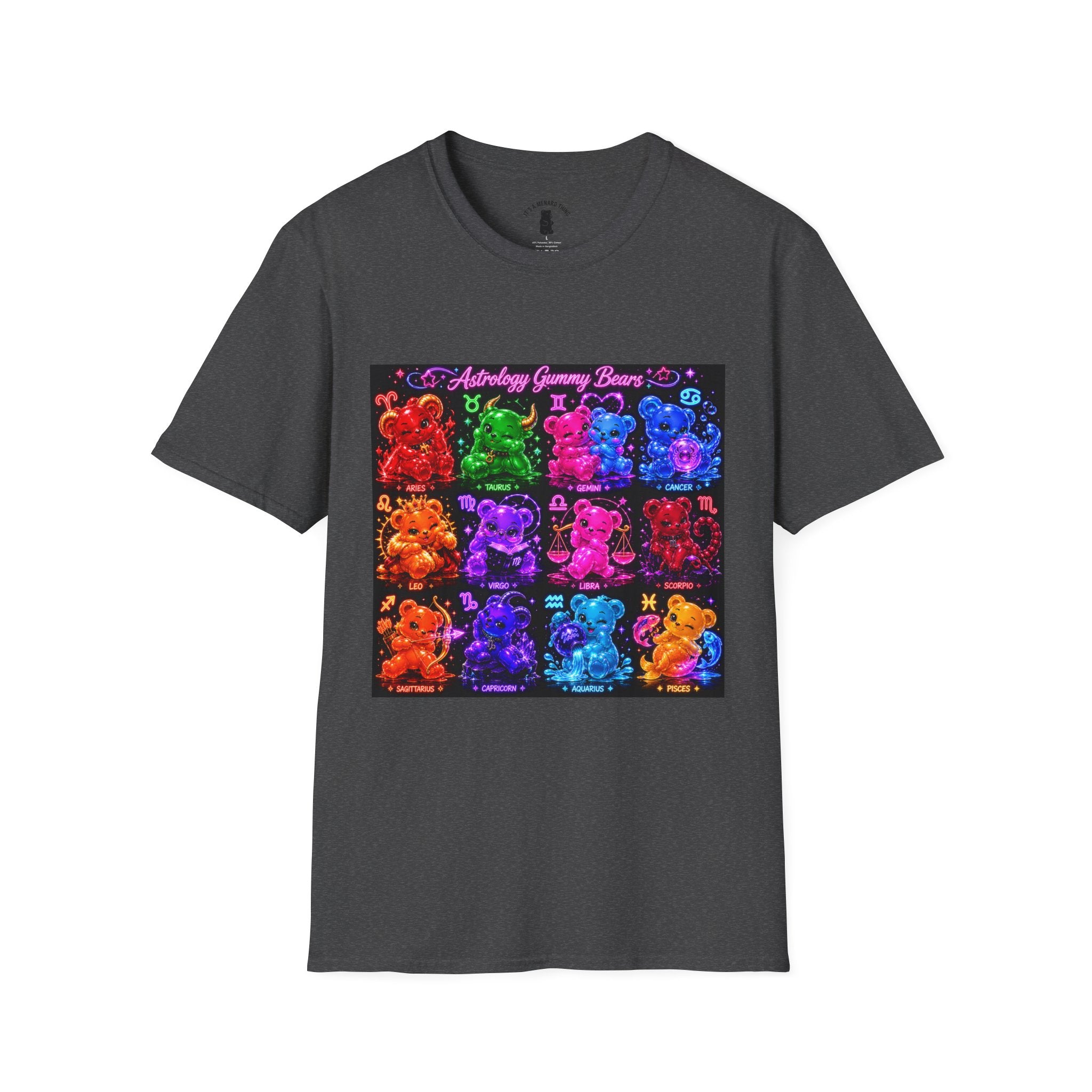 Astrology Gummy Bears Special Addition Grid — Colorful Graphic Shirt
