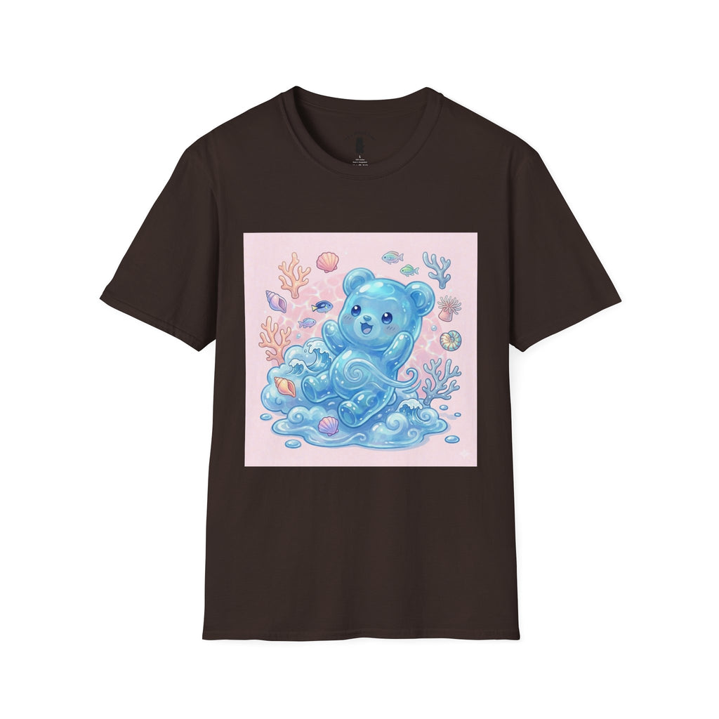 Elemental, Ocean Blue Water Gooey Gummy Bear — Kawaii Graphic Tee