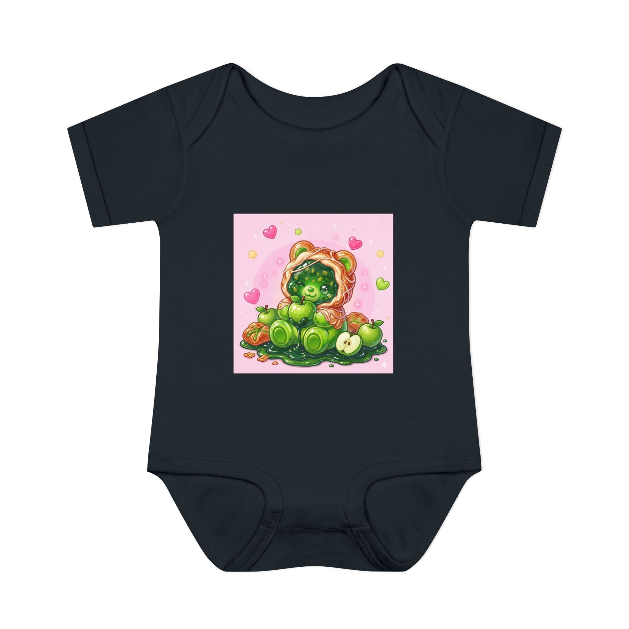Green Apple Danish Gooey Gummy Bear in Puff PJs