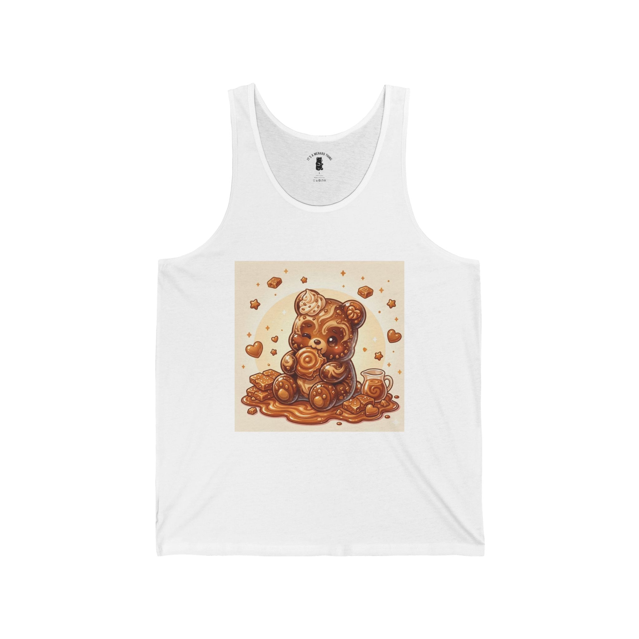 Cinnamon Coffee Cake, Gooey Gummy Bear— Cute Graphic Tank Top