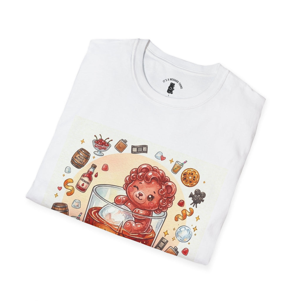 Shirley Temple Boozy Gooey Gummy Bear- Kawaii Graphic T-Shirt