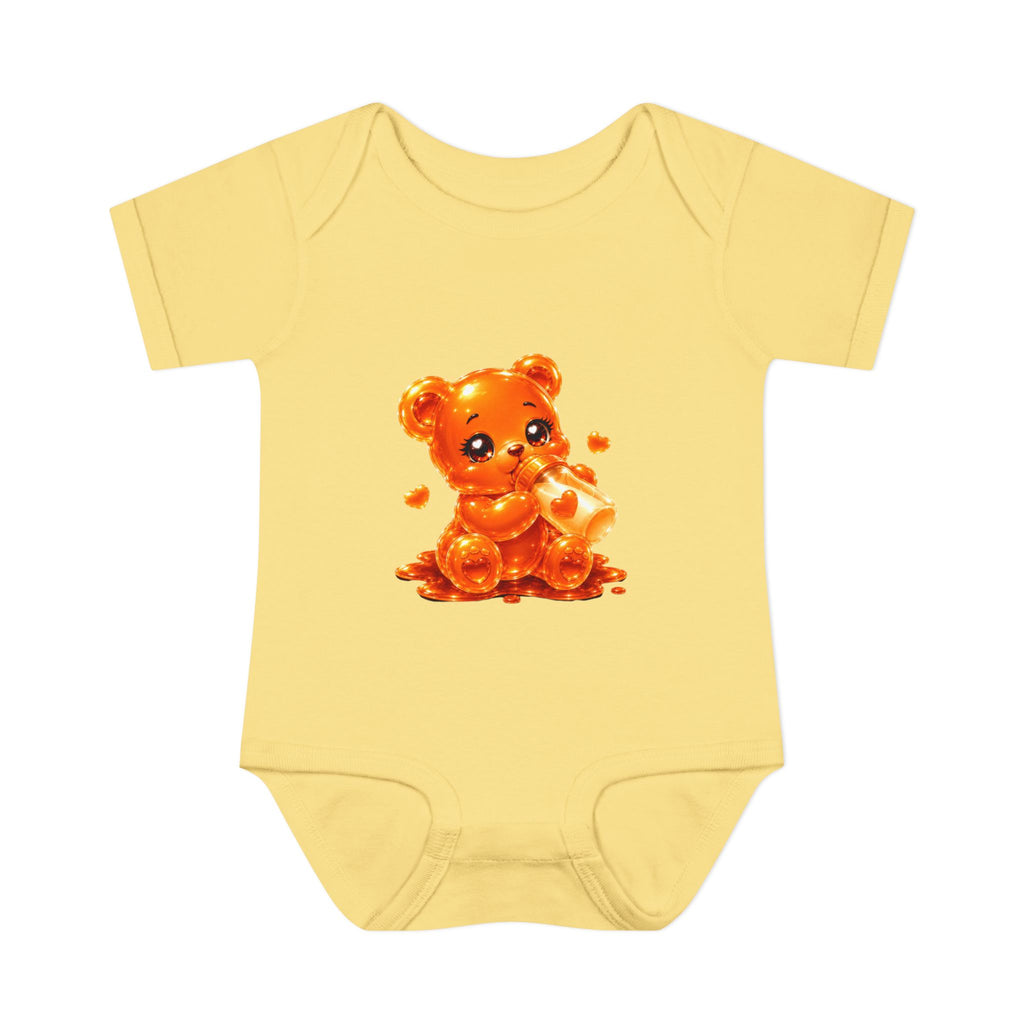 Snack Time, Oozy Baby Gummy Bear Cutie Special Addition- Graphic Onesie