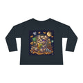 Cute Mummy Halloween Oozy Bear Special- Kids Graphic Long Sleeve Shirt