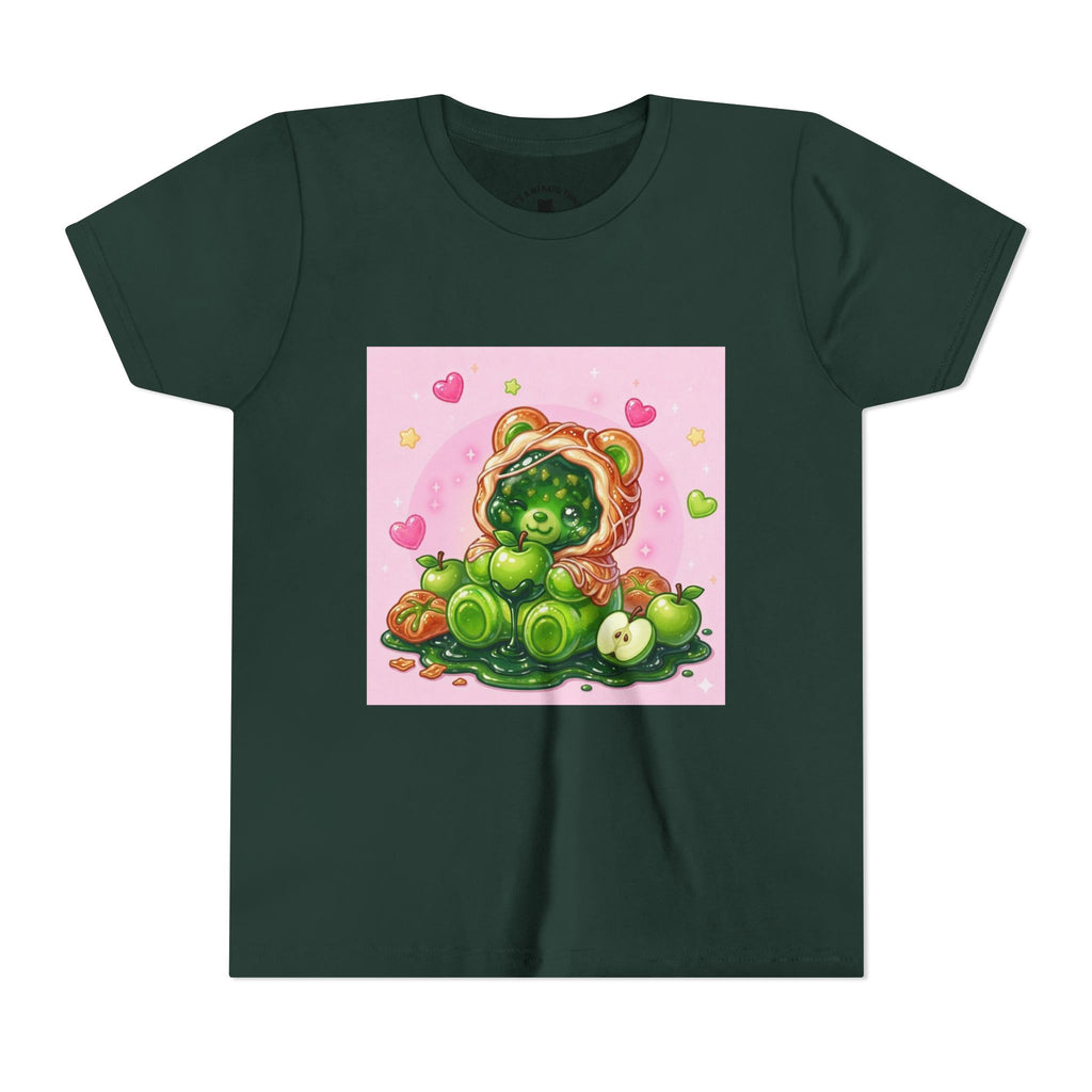 Cute Green Apple Gooey Gummy Danish Bear