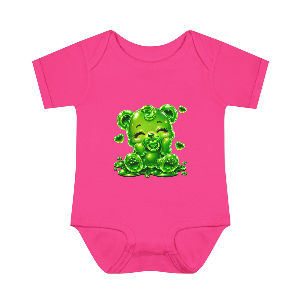 Happy Oozy Baby Gummy Bear Cutie Addition- Graphic Onesie