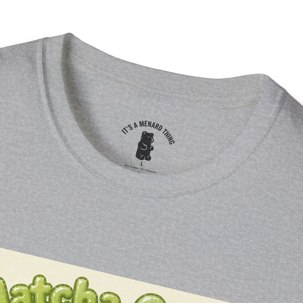 Matcha Cream Gooey Gummy Bear — Cute Green Tea Kawaii Graphic Tee
