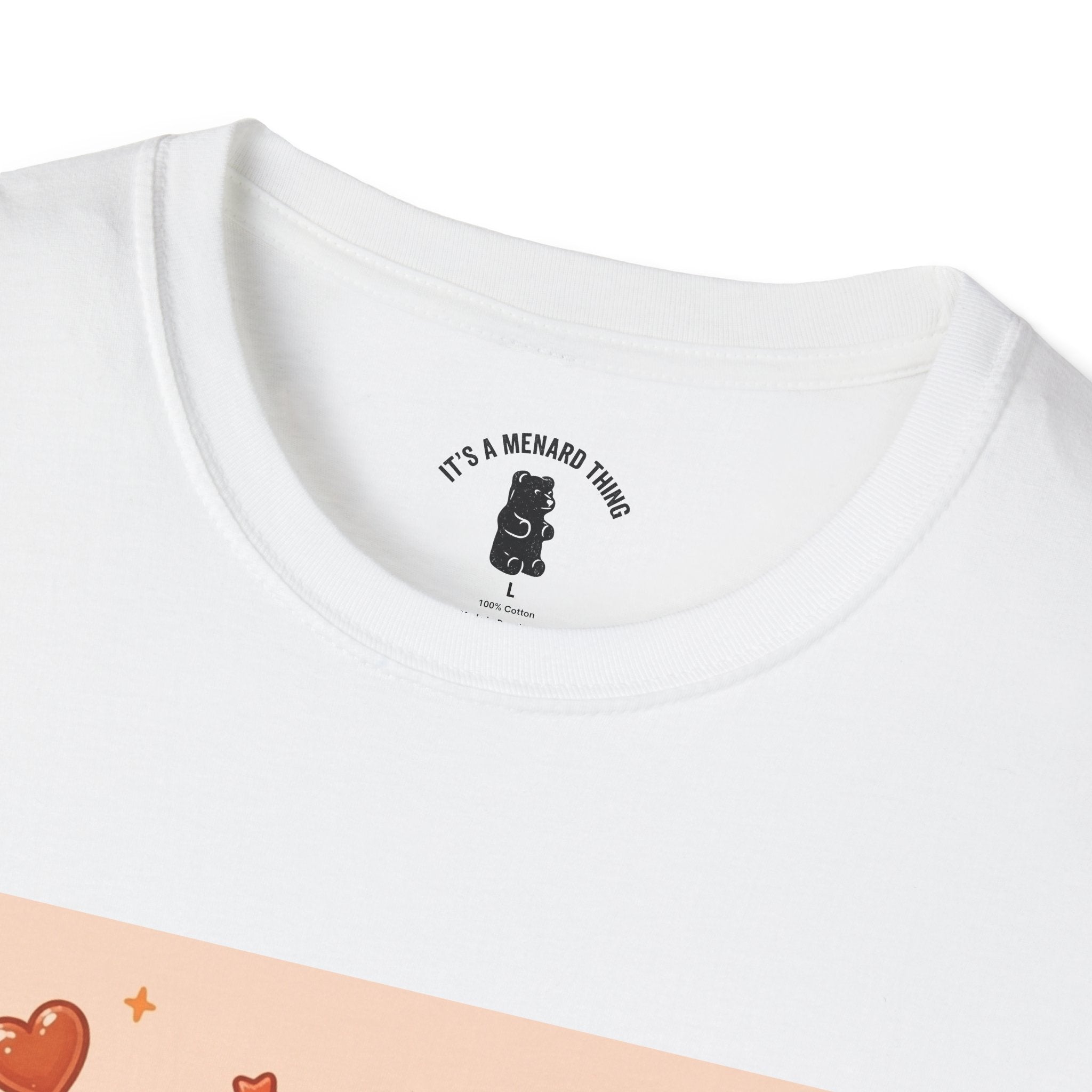 Pumpkin Spice Latte Time, With Pie and Love Gooey Gummy Bear — Kawaii Graphic Tee