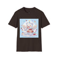 Cute Angel Food Cake, White Gooey Gummy Bear — Kawaii Graphic Tee