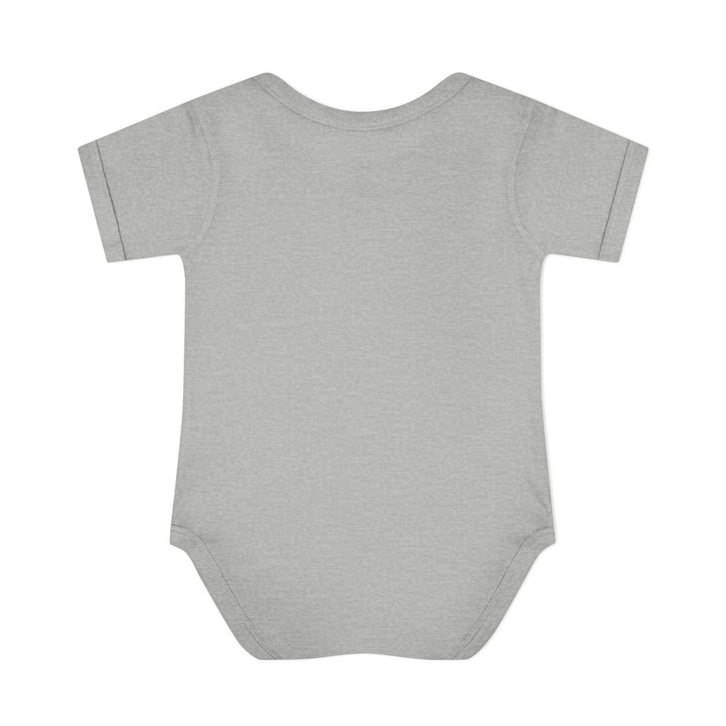 Baby Bodysuit — Pastel Blue & Pink Gooey Gummy Bears Cute Newborn Onesie