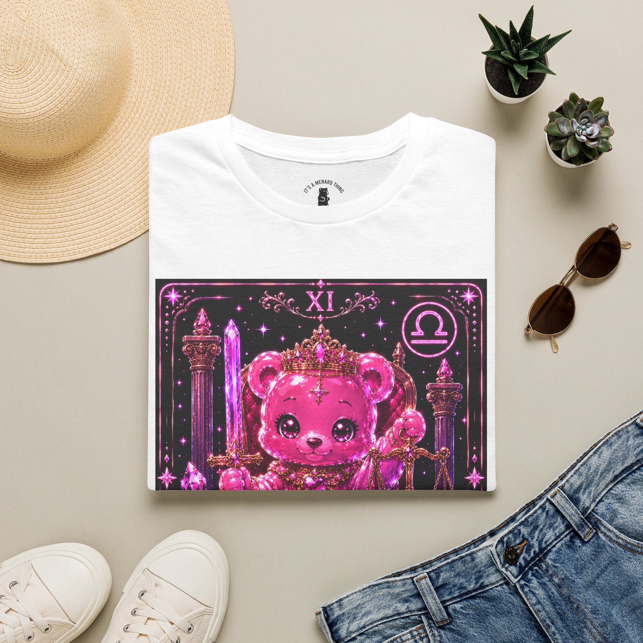 Justice Tarot Oozy Bear Gummy Special Addition— Graphic Shirt