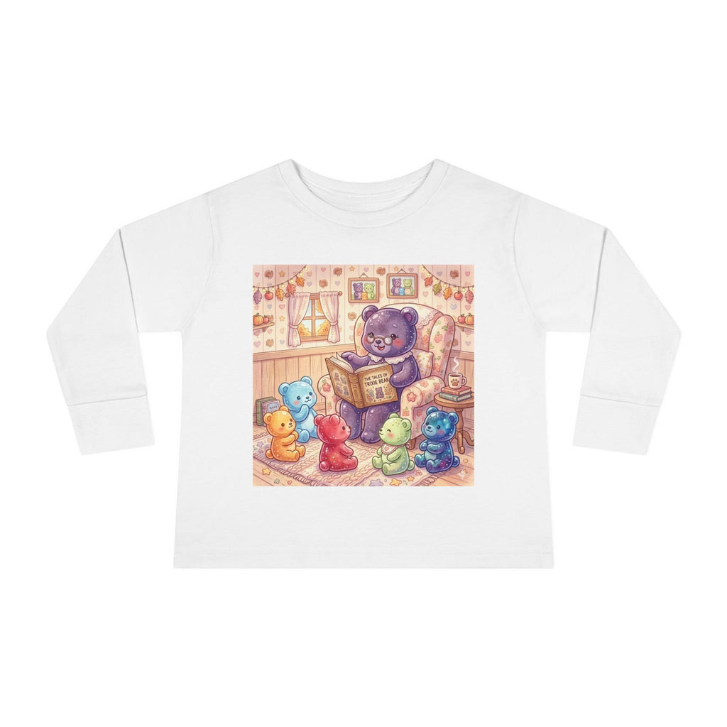 Nana Oozy Gummy Bear Story Time- Graphic Long Sleeve Shirt