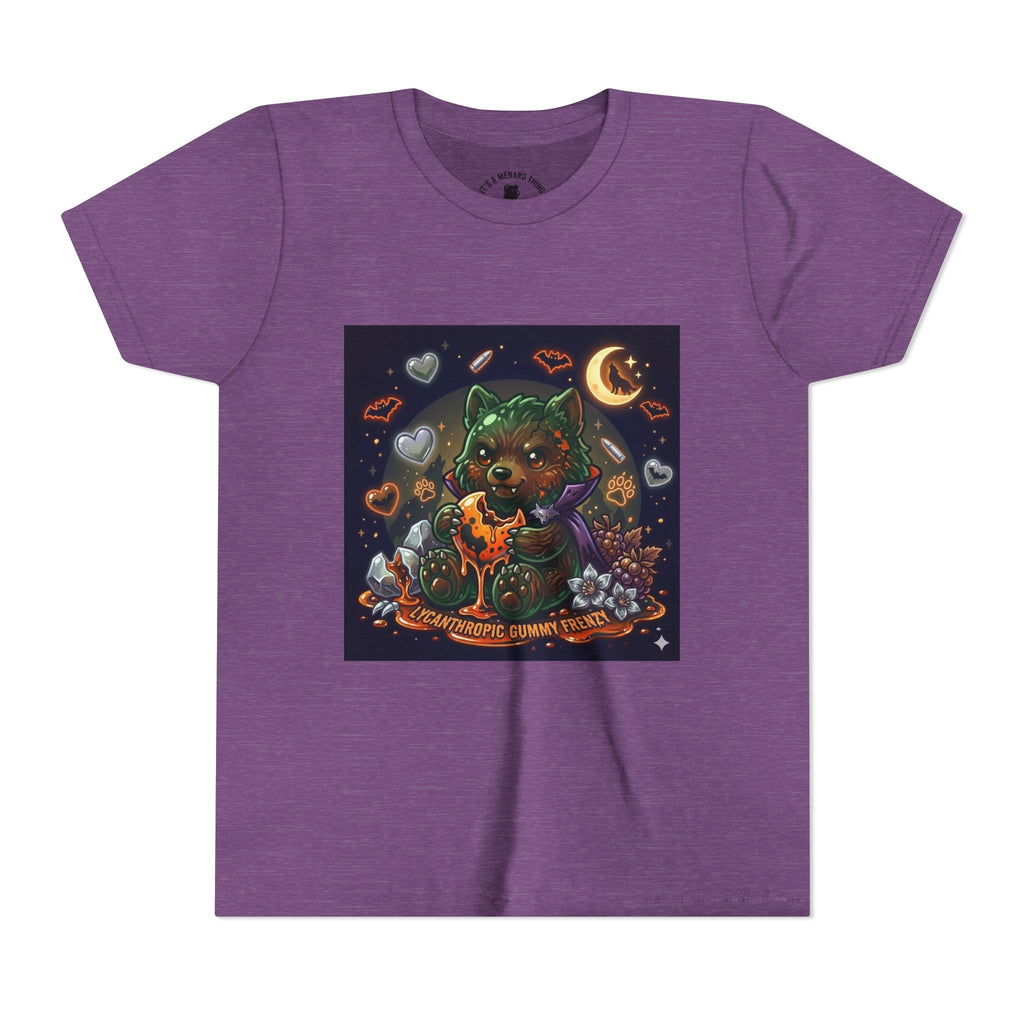 Halloween Werewolf Gooey Gummy Bear- Youth T-Shirt
