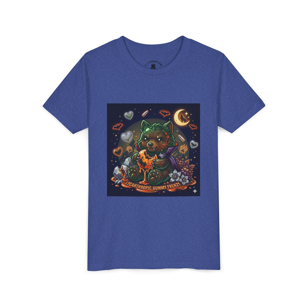 Halloween Werewolf Gooey Gummy Bear- Youth T-Shirt